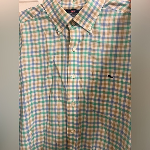 Vineyard Vines
SLIM FIT TUCKER SHIRT
BARBUDA GINGHAM
Size Large - Picture 3 of 4